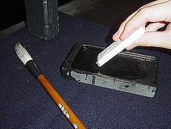 Utensils of calligraphy