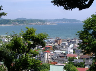 view from Hase-dera