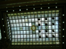 stained glass ceiling